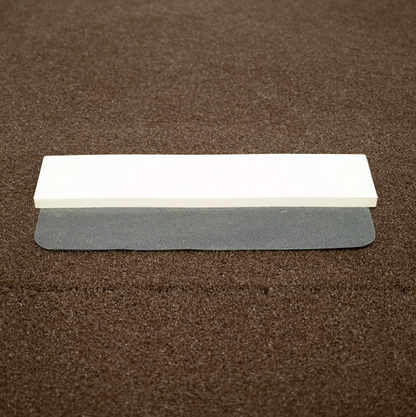 FirstStrike Wheeled 6-Inch Portable Turf Pitching Mound with optional Grip Strip Mound Saver
