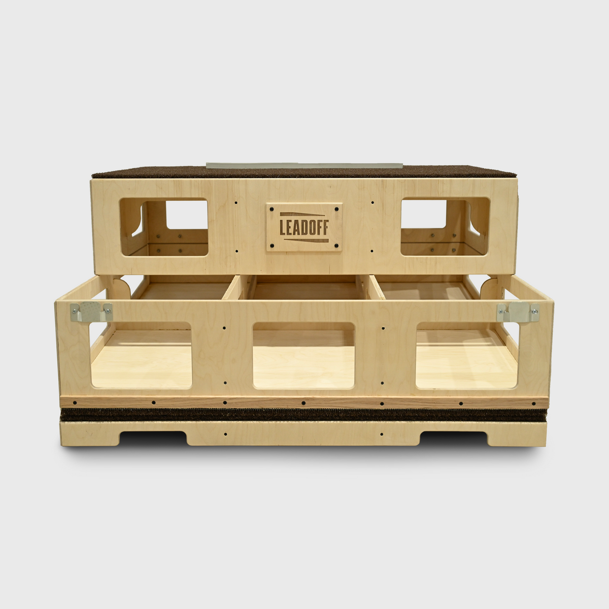 Prospect 10-Inch Modular Turf Pitching Mound stacked forward