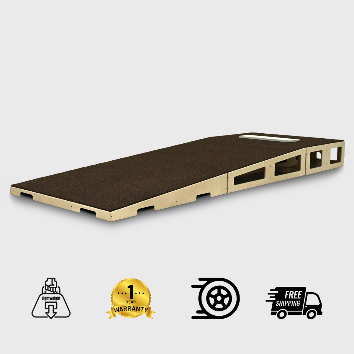 Prospect 10-Inch Modular Turf Pitching Mound with free shipping