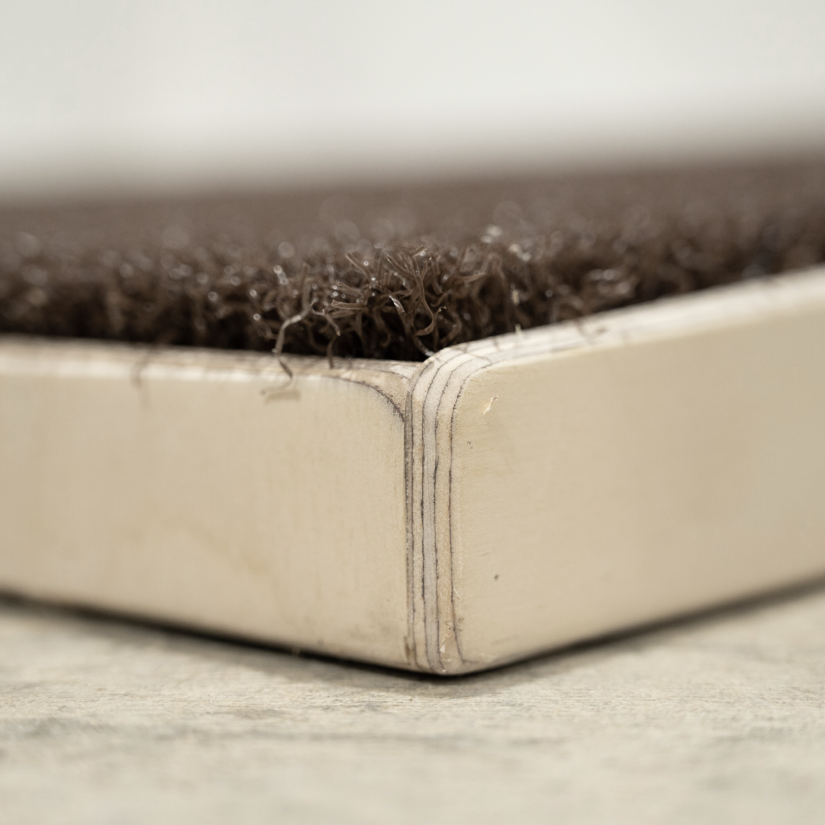 Velocity Wheeled 8-Inch Portable Turf Pitching Mound closeup of turf