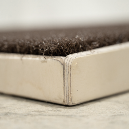Velocity Wheeled 8-Inch Portable Turf Pitching Mound closeup of turf